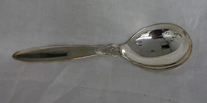 Cuchara para servir patrón de cactus vintage plata esterlina Dinamarca - Imagen 1 de 7