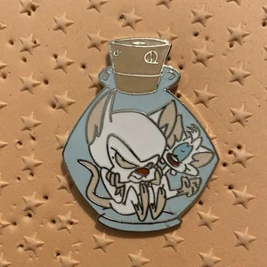 Pinky And The Brain Pin Vintage Warner Brothers In The Jar Geschenke 90er Cartoon - Bild 1 von 6