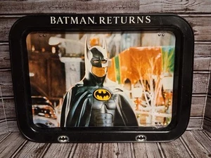 DC Collectibles Batman Returns Black Medal TV Tray Michael Keaton 17"x 13" LOOK - Picture 1 of 7