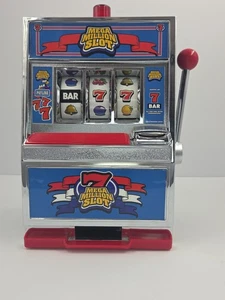 Jumbo Slot Machine Coin Bank Toy Light & Sound Las Vegas Casino Game Works - Picture 1 of 7