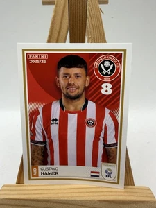 PANINI EFL 2025 - 26  STICKER Gustavo Hamer Sheffield United #339 - Picture 1 of 4