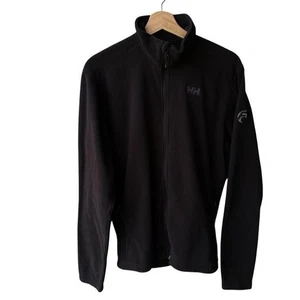 Maglione Helly Hansen nero pile zip esterno freddo attivo taglia media - Foto 1 di 8