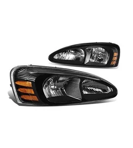 For Pontiac Grand Prix 2004-2008 Lumen 87-1002700 Black Factory Style Headlights - Bild 1 von 6