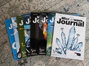 Microwave Journal Magazine Apr-July 2024, Sept-Oct 2021, Mil-Aero 2021, 8-Issues - Picture 1 of 9