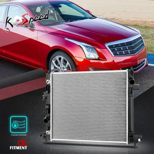 DPI 13350 Aluminum Core Racing Cooling Radiator for 13-15 Cadillac ATS 2.0T MT - Bild 1 von 6