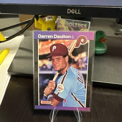 DARREN DAULTON 1989 DONRUSS #549 FREE SHIP Phillies - Image 1 of 4