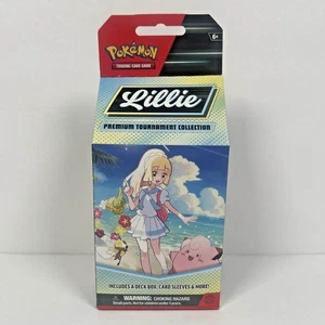 JCC Pokémon Lillie Premium Torneo Colección Caja Sellada de Fábrica Totalmente Nueva - Imagen 1 de 8