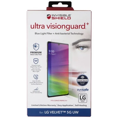Протектор экрана ZAGG InvisibleShield (Ultra VisionGuard+) для LG Velvet 5G UW - Изображение 1 из 4