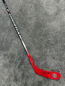 VINNIE HINOSTROZA Minnesota Wild Autographed SIGNED f/s Hockey Stick COA - Picture 1 of 2