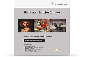 Pakiet próbek Hahnemühle - Matt Fine Art - Gładki, 12 arkuszy - Zdjęcie 1 z 1