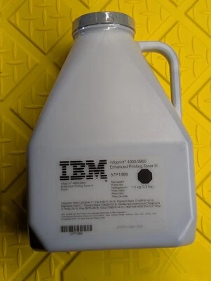 57P1888 Ibm Infoprint 3900/4000 Black Enhanced Printing Toner for Ibm Infoprint - Image 1 of 2