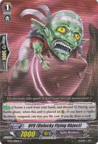 4 x UFO (Unlucky Flying Object) - BT10/098EN - C Near Mint / Mint, English - Image 1 of 1