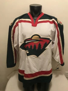 Minnesota Wild NHL CCM Hockey Jersey Mens Medium Sewn/Stitched New with Tags - Picture 1 of 5