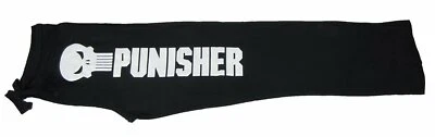 Mens Womens NEW Marvel's Punisher Black Pajama Lounge Pants - Image 1 of 3