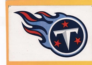 NUEVO LOTE DE PEGATINAS CON LOGOTIPO DE FÚTBOL AMERICANO DE LA NFL (10) TENNESSEE TITANS - Imagen 1 de 1