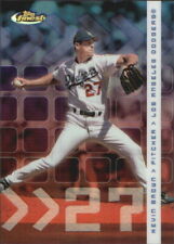 2002 Finest Refractors Los Angeles Dodgers Baseball Card #18 Kevin Brown /499