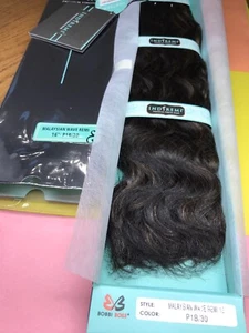 IndiRemi® Virgin Remi Hair Weave_MALAYSIAN_WAVE_WEAVING_16”_#P1B/30 - Picture 1 of 4