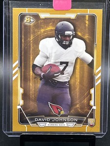 2015 Bowman Rookies Gold /399 David Johnson #91 RC Arizona Cardinals