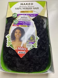 PELUCA DESNUDA 100%_BRASILEÑA_PELO_ENCAJE_DELANTERA MILEY_#NATURAL/DK* - Imagen 1 de 5