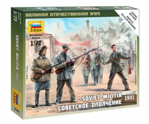 Soviet Militia 1941 6181 Zvezda 1:72 New! - Picture 1 of 1