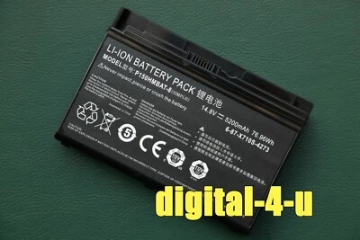 Batería genuina P150HMBAT-8 6-87-X710S-4271 4272 4273 para P170 P170HM P170EM Foto 1 de 2