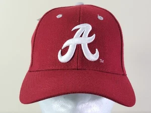 ALABAMA CRIMSON TIDE NCAA Licencia de Fútbol Universitaria Borgoña Gorra Sombrero OSFM - Imagen 1 de 6
