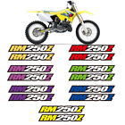 For 2002 Suzuki RM250Z Motorcycle Swing Arm Body Decal Sticker Graphic Kit 2pcs
