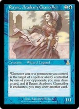 WOTC MtG Urza's Destiny Rayne, Academy Chancellor (R) EX