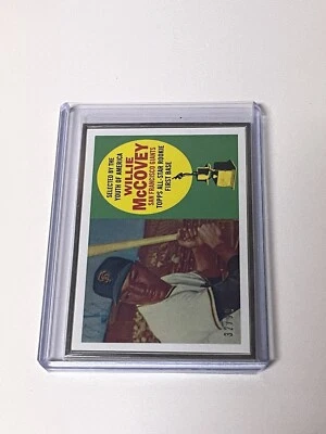 2014 Topps Silver Frame Willie McCovey /99      **030262 - Image 1 of 2