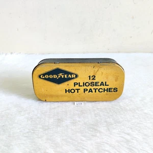 1950s Vintage Good Year Piloseal Hot Patches Advertising Tin Automobila 632 - Picture 1 of 7