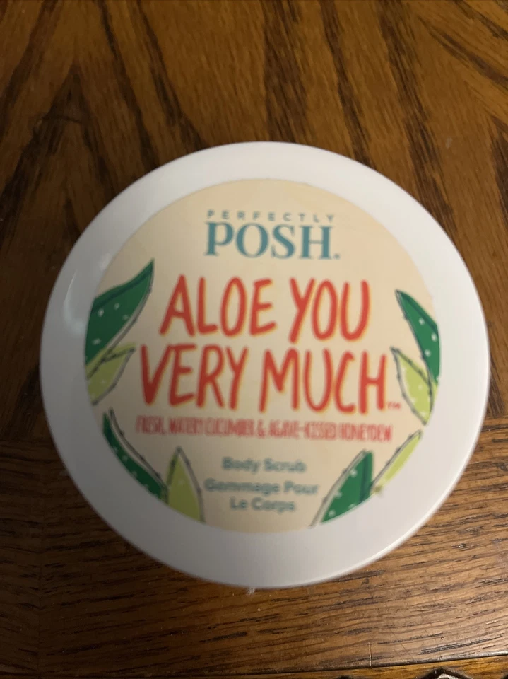 Perfectly Posh Aloe You Very Much Body Scrub  New/Sealed - Image 1 of 1