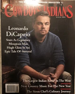 Cowboys & Indians Magazine Jan 2016) Leonardo DiCaprio; Western - Picture 1 of 1