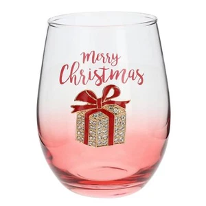 Shudehill Bicchiere Rosso Natale Bling Bicchiere, Albero, Regalo e Altro - Foto 1 di 2