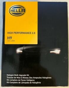 Hella Halogen Bulb Set H83300052 H9 12V-65W