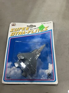 Zylmex Cast Metal Fighting Jet #29331 1993 Super Dyna-Flites C16 - Picture 1 of 2