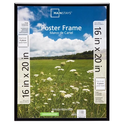 16"X20" Black Basic Poster and Picture Wall Frame - Image 1 of 4