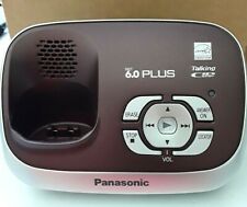 Panasonic KX-TG6521 R DECT 6.0 PLUM Cordless Only Phone Base W/ Answering System