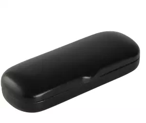 Hartschalen Brillenetui Clamshell für kleine Gestelle, Lesebrille (schwarz) - Bild 1 von 5