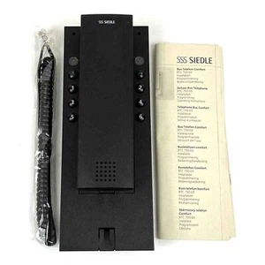 SIEDLE BTC 750-03 S Bus-Telefon-Comfort schwarz, unused/OVP - Bild 1 von 4