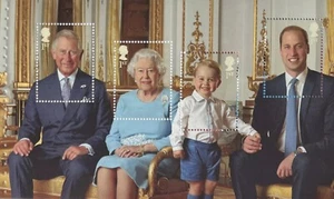 GB SG MS3832 MNH STAMP SHEET 2016 QUEEN ELIZABETH II'S 90TH BIRTHDAY NO BARCODE - Picture 1 of 1