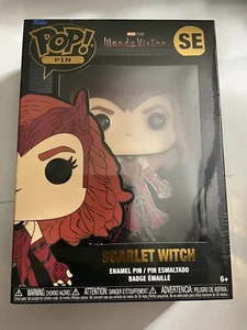 Funko Pop! Pin Marvel Studios Wanda Vision Scarlet Witch Enamel Pin - Picture 1 of 1