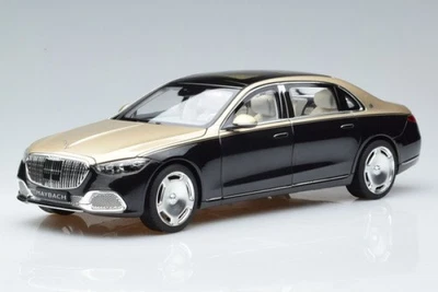 Norev 183917 Mercedes-Maybach S680 4Matic 1:18 gold-schwarz metallic Modellauto - Bild 1 von 4