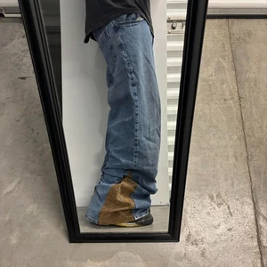 Vintage Y2K/2000s Baggy Tony Hawk Wide Leg Streetwear Skater Denim Jeans! 34x33 - Picture 1 of 8
