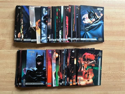 Juego de 120 cartas de la película Fleer Batman Forever 1995 Val Kilmer NrMt Foto 1 de 3