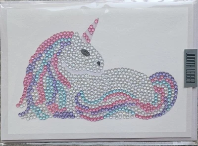 JUDITH LEIBER PAPYRUS GEMMED MAGICAL UNICORN ALL OCCASIONS CARD - Image 1 of 4