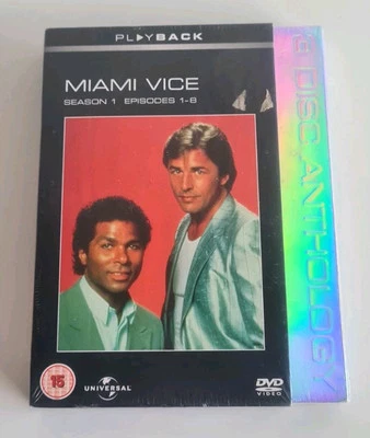Miami Vice - Series 1 - Episodes 1-8, 3 Disc Anthology DVD 2006 New & Sealed  - Image 1 of 4