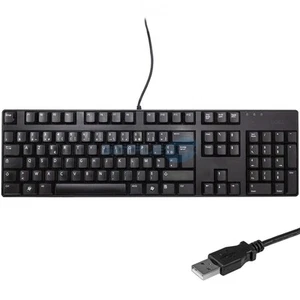 Keyboard Dell L30u 0n249f Layout Fr French Azerty USB With Cable Reconditioned - Picture 1 of 3