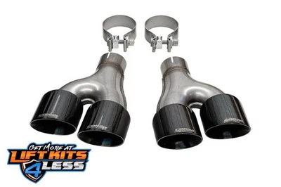 Corsa para Jeep Grand Cherokee Twin 11-21 2,5 pulgadas entrada / 4 pulgadas salida negro PVD P... Foto 1 de 2
