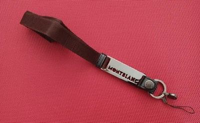 CORDÓN MONTBLANC MARRÓN/NEGRO RARO DIFÍCIL DE ENCONTRAR!! Foto 1 de 4