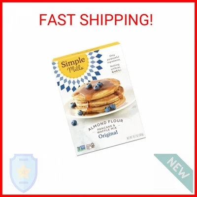 Mezcla para panqueques y harina de almendras Simple Mills, sin gluten, hecha con todo Foto 1 de 2
